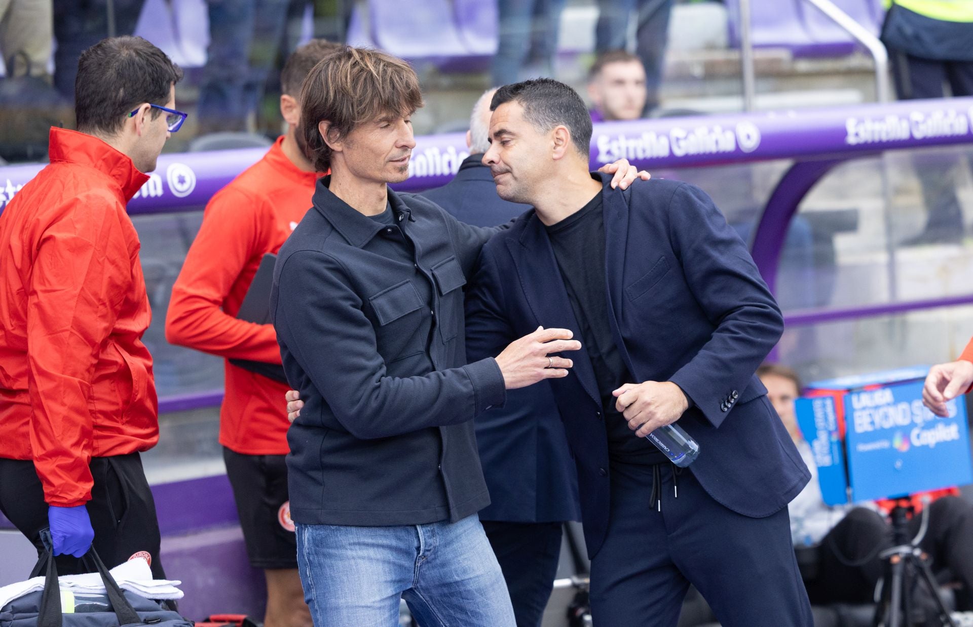 La derrota del Real Valladolid ante el Girona, en imágenes