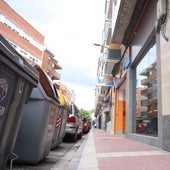 Calle Celtas Cortos, lugar donde apareció el hombre maniatado y amordazado la madrugada del miércoles.