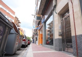 Calle Celtas Cortos, lugar donde apareció el hombre maniatado y amordazado la madrugada del miércoles.