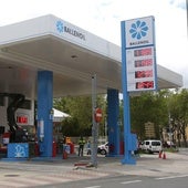 Precios en una de las gasolineras más baratas de Segovia.