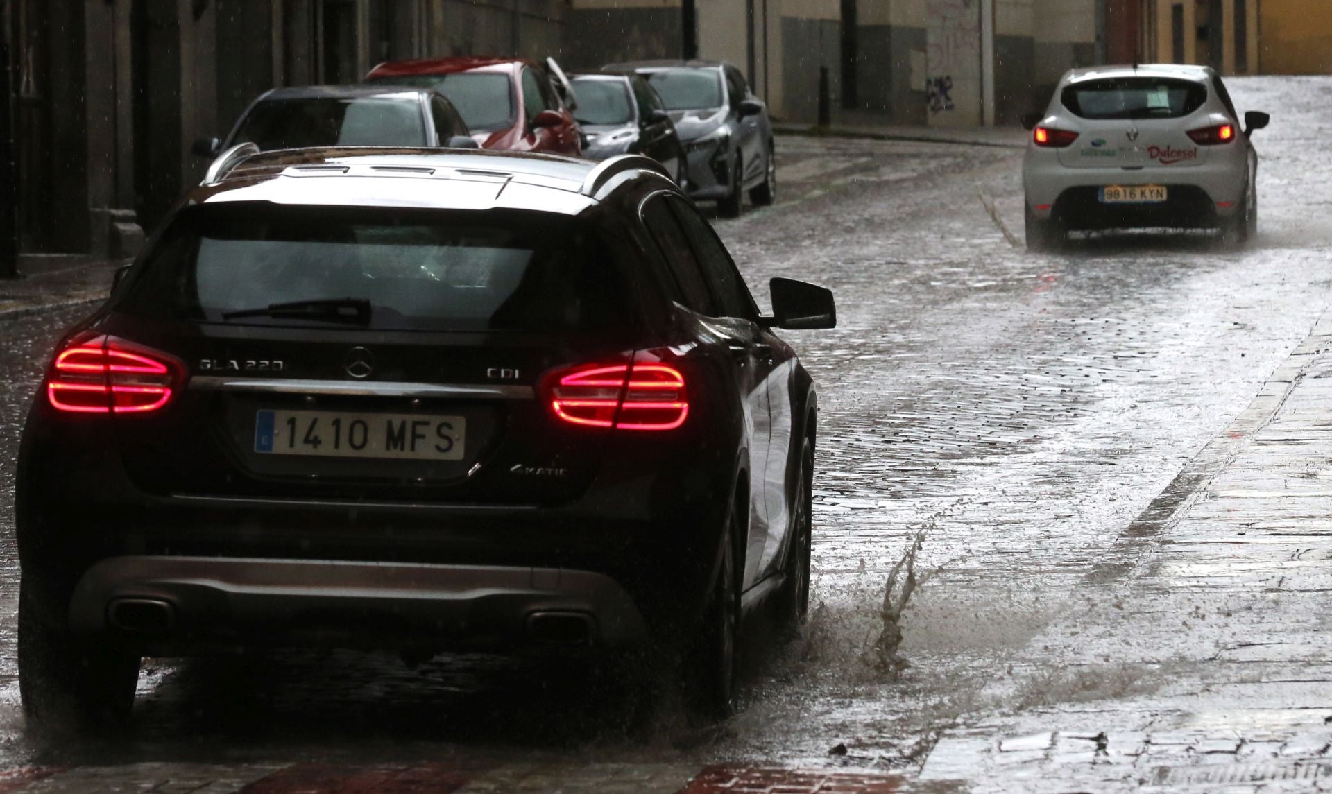 Fotos de la tormenta de este miércoles en Segovia