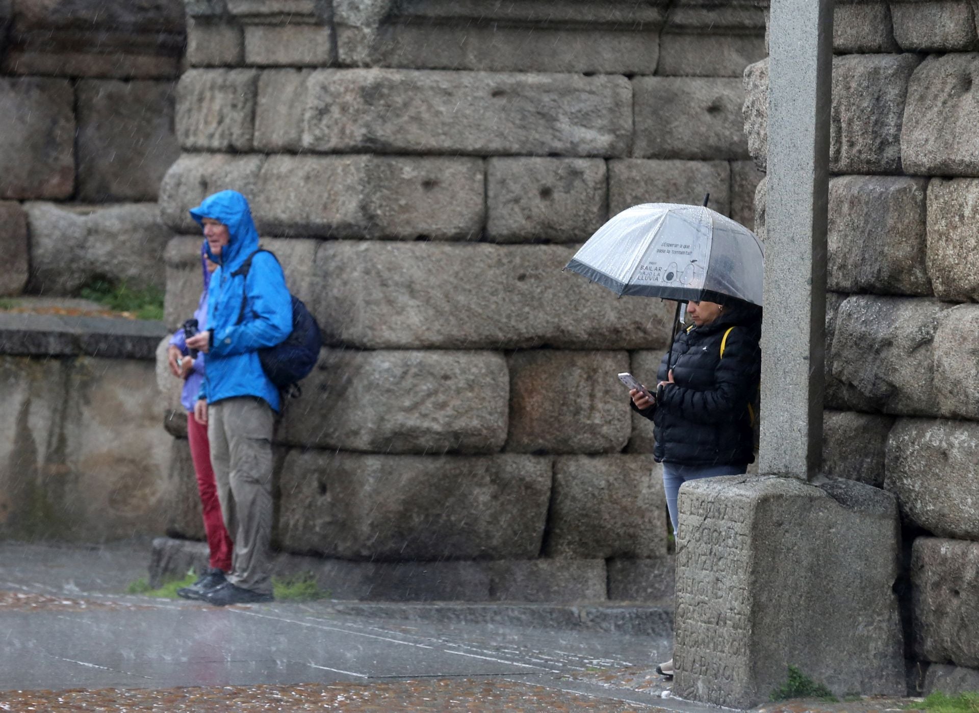 Fotos de la tormenta de este miércoles en Segovia