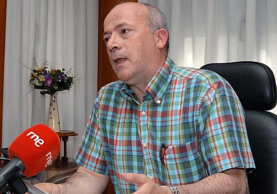 Luis Ocampo, durante una rueda de prensa.