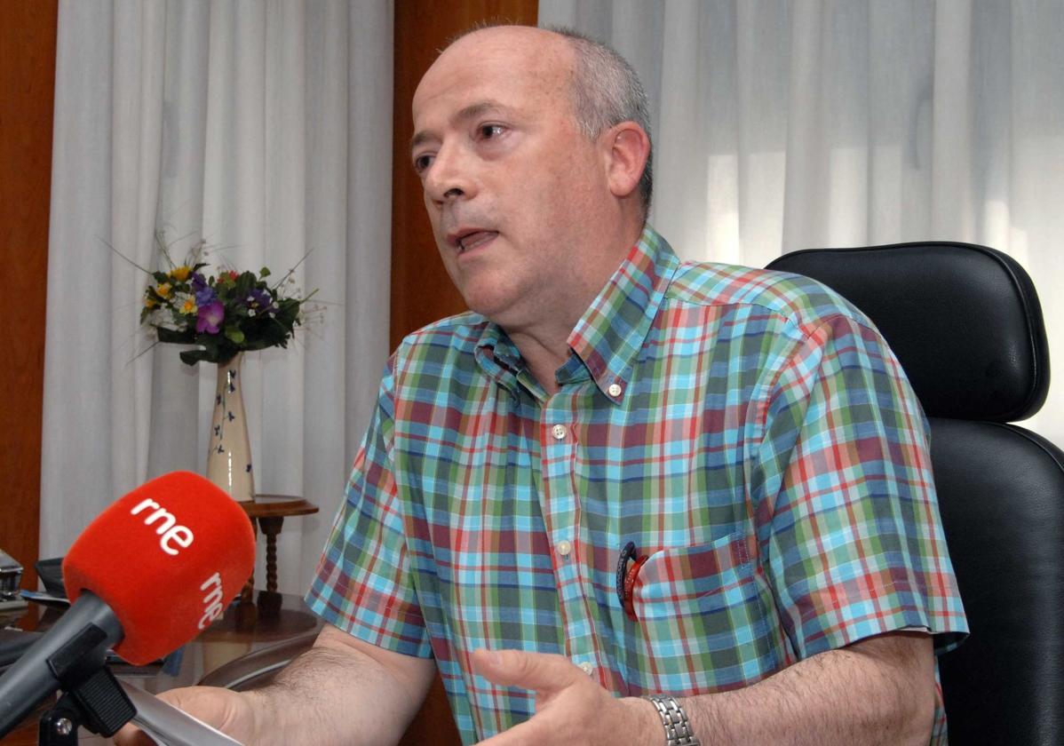 Luis Ocampo, durante una rueda de prensa.