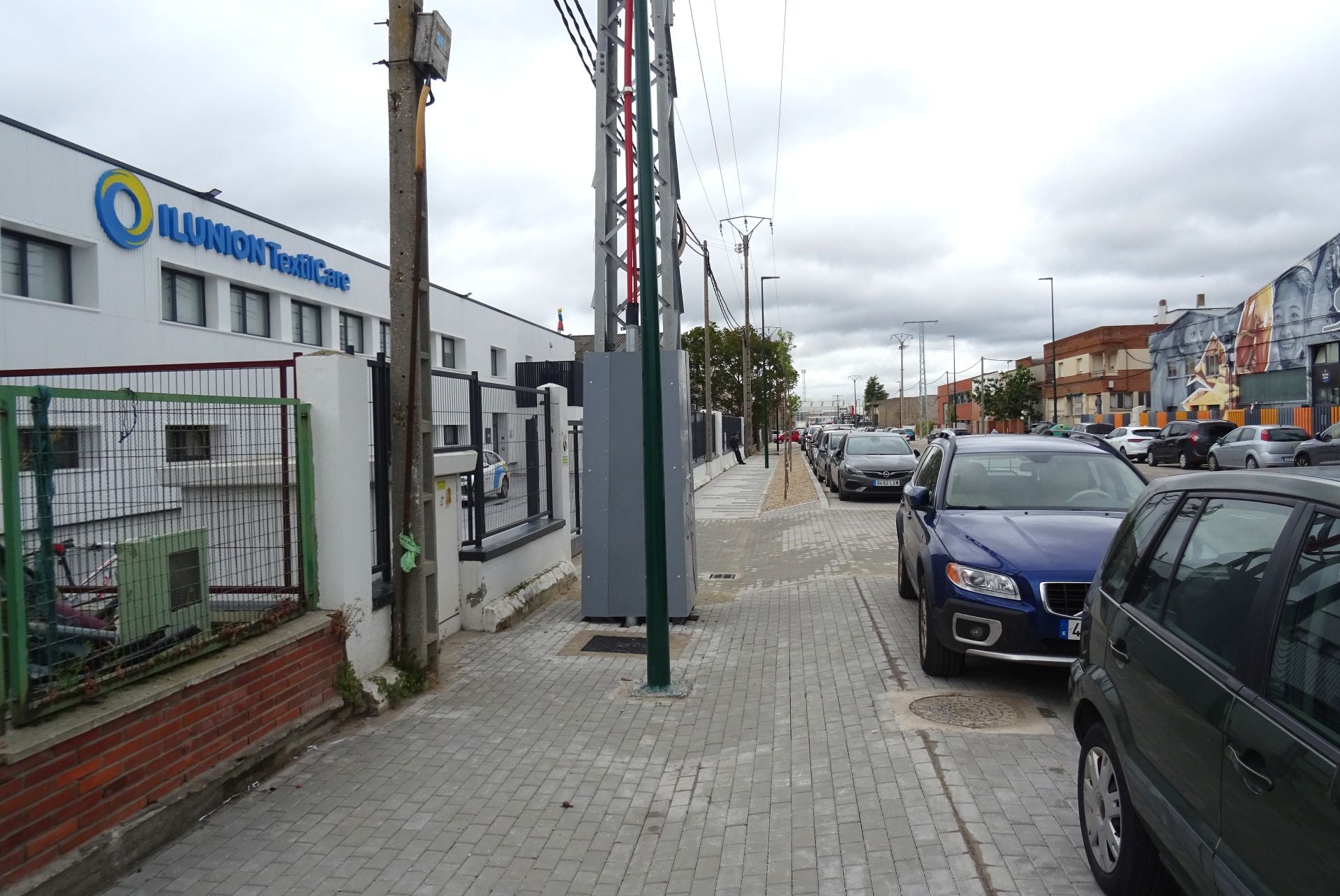 Fin de las obras en la Avenida El Norte de Castilla en el Polígono de Argales
