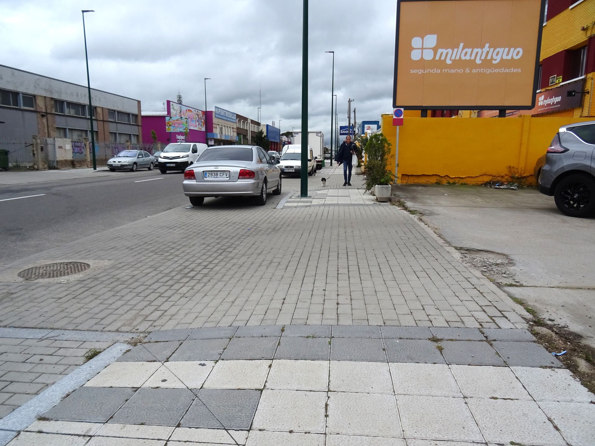 Fin de las obras en la Avenida El Norte de Castilla en el Polígono de Argales