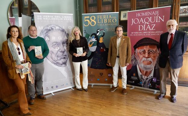 Presentación del programa de la Feria del LIbro de Valladolid en el Círculo de Recreo.