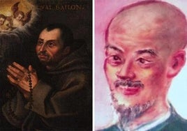 San Pascual Bailón y San Pedro Liu Wenyuan.
