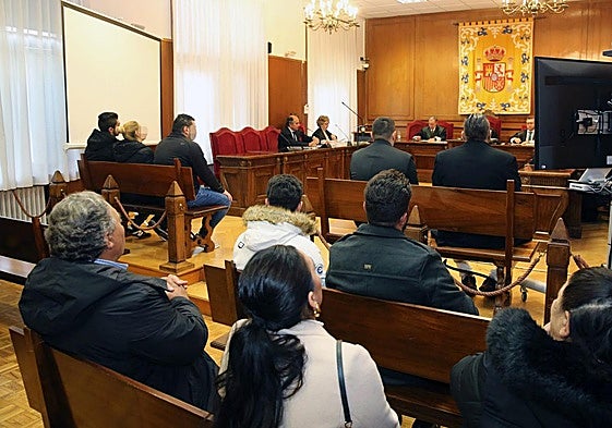 Juicio celebrado en la Audiencia Provincial el pasado noviembre.