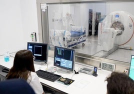 Imagen de archivo del área de Medicina Nuclear del Hospital Clínico Universitario de Valladolid.