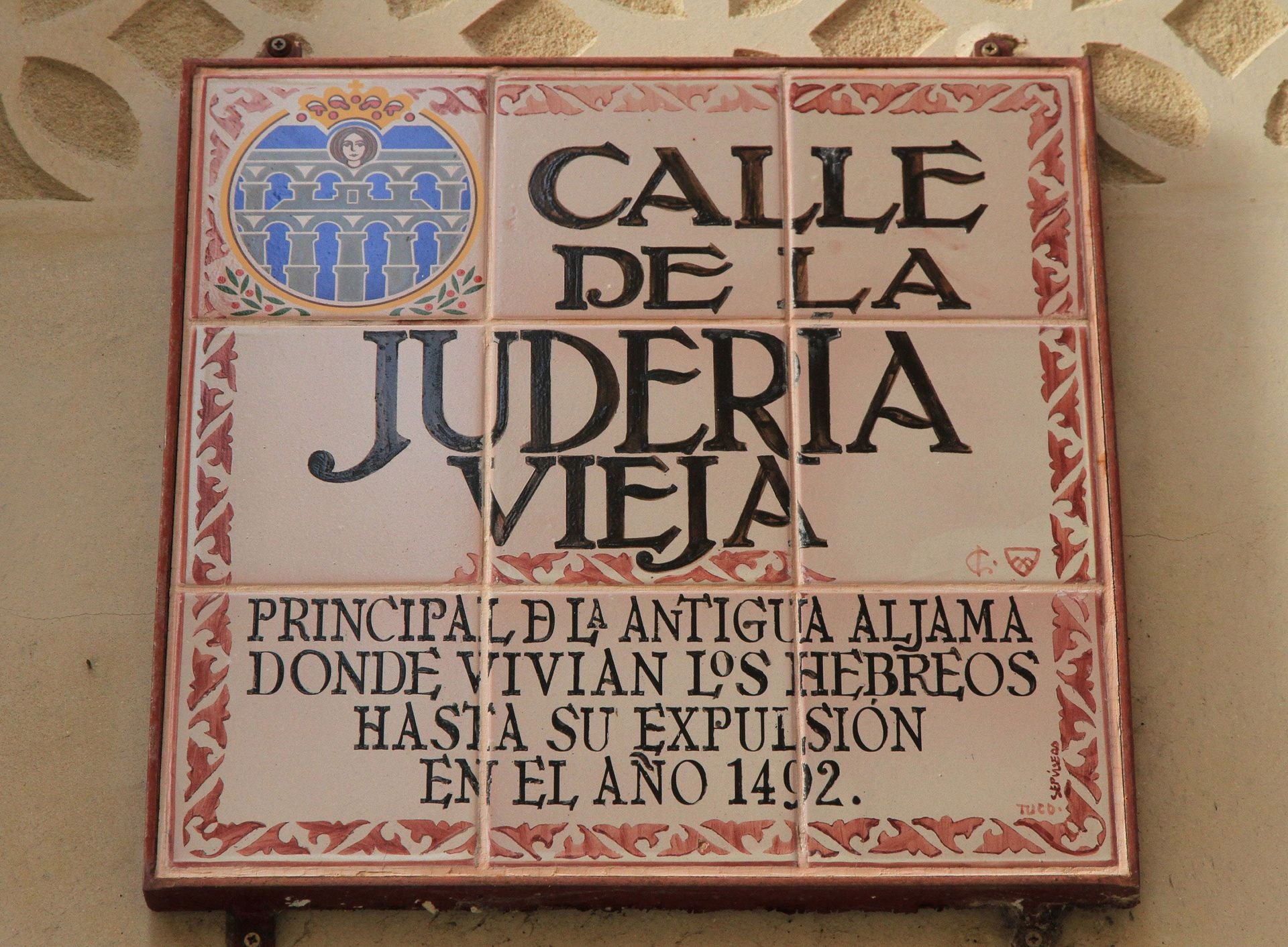 Itinerario gráfico por las placas conmemorativas de Segovia