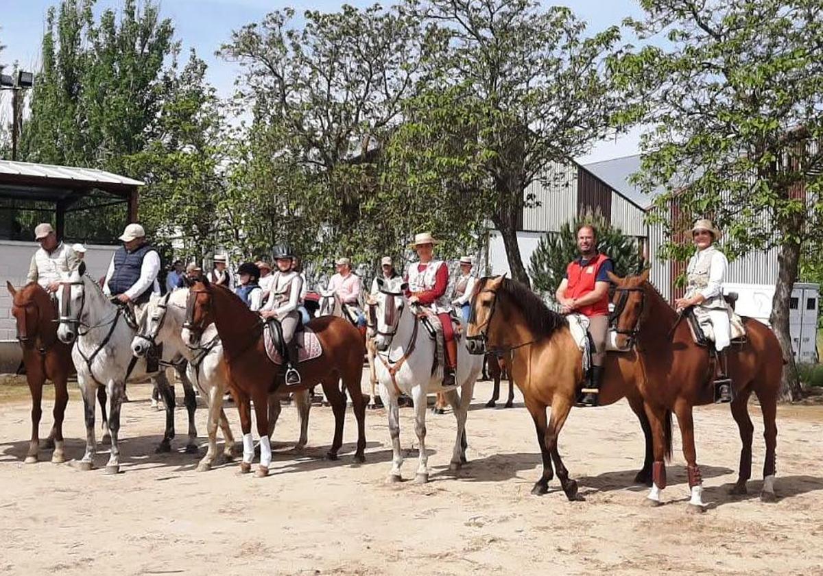 Romería flamenca Villa de los Siete Sietes de Olmedo.