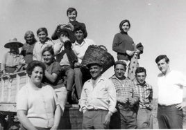 Miembros de la cooperativa en la década de los 70.