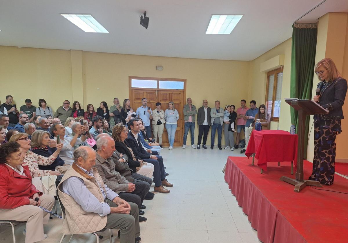 El pregón de Cuenca de Campos rinde un emotivo homenaje a Faustino González 'Tinín'