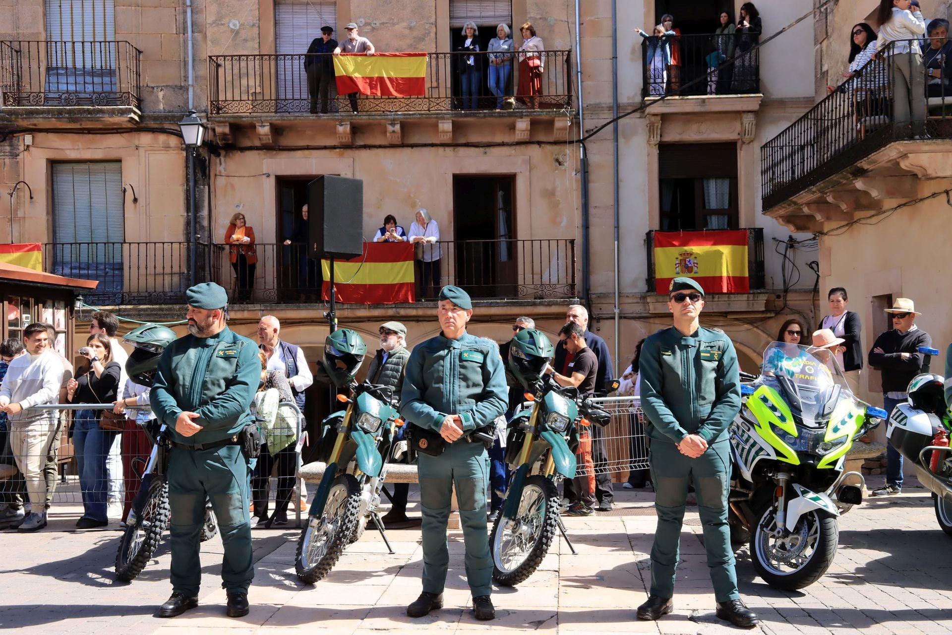 Actos de aniversario de la Guardia Civil en Sepúlveda