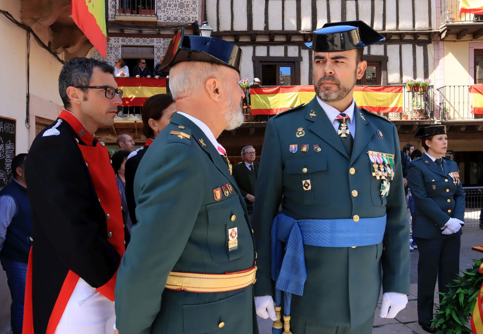 Actos de aniversario de la Guardia Civil en Sepúlveda
