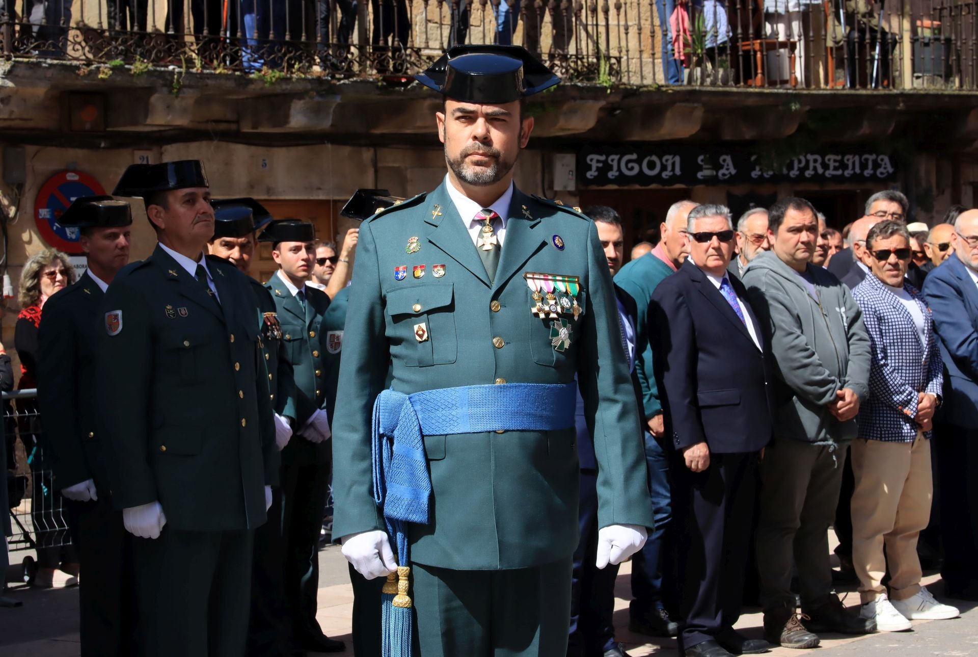 Actos de aniversario de la Guardia Civil en Sepúlveda
