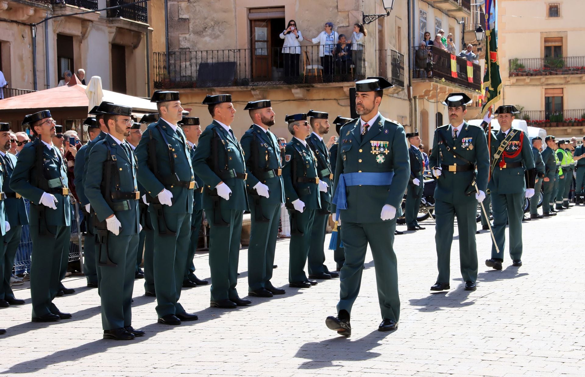 Actos de aniversario de la Guardia Civil en Sepúlveda