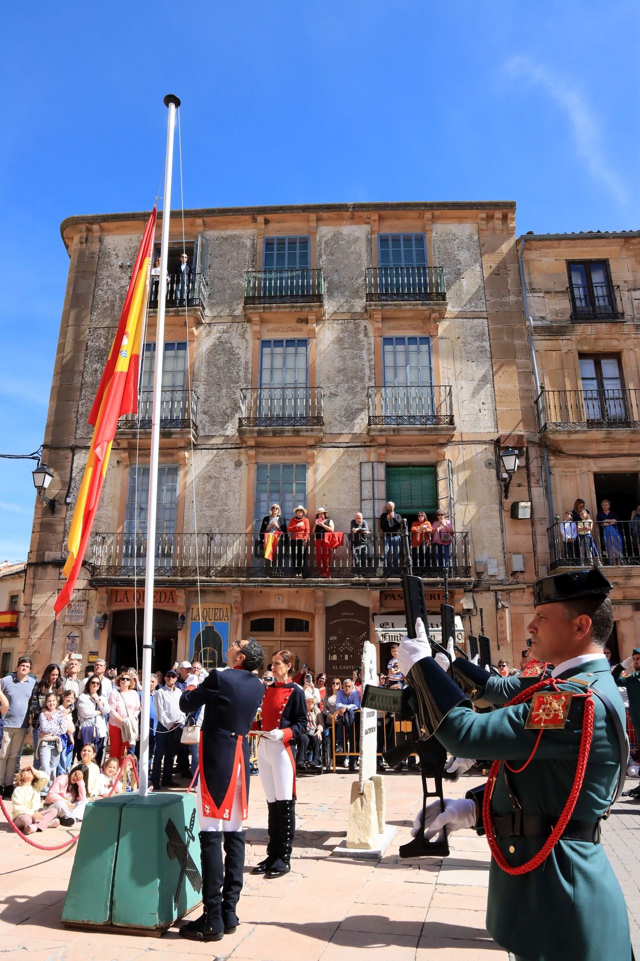 Actos de aniversario de la Guardia Civil en Sepúlveda