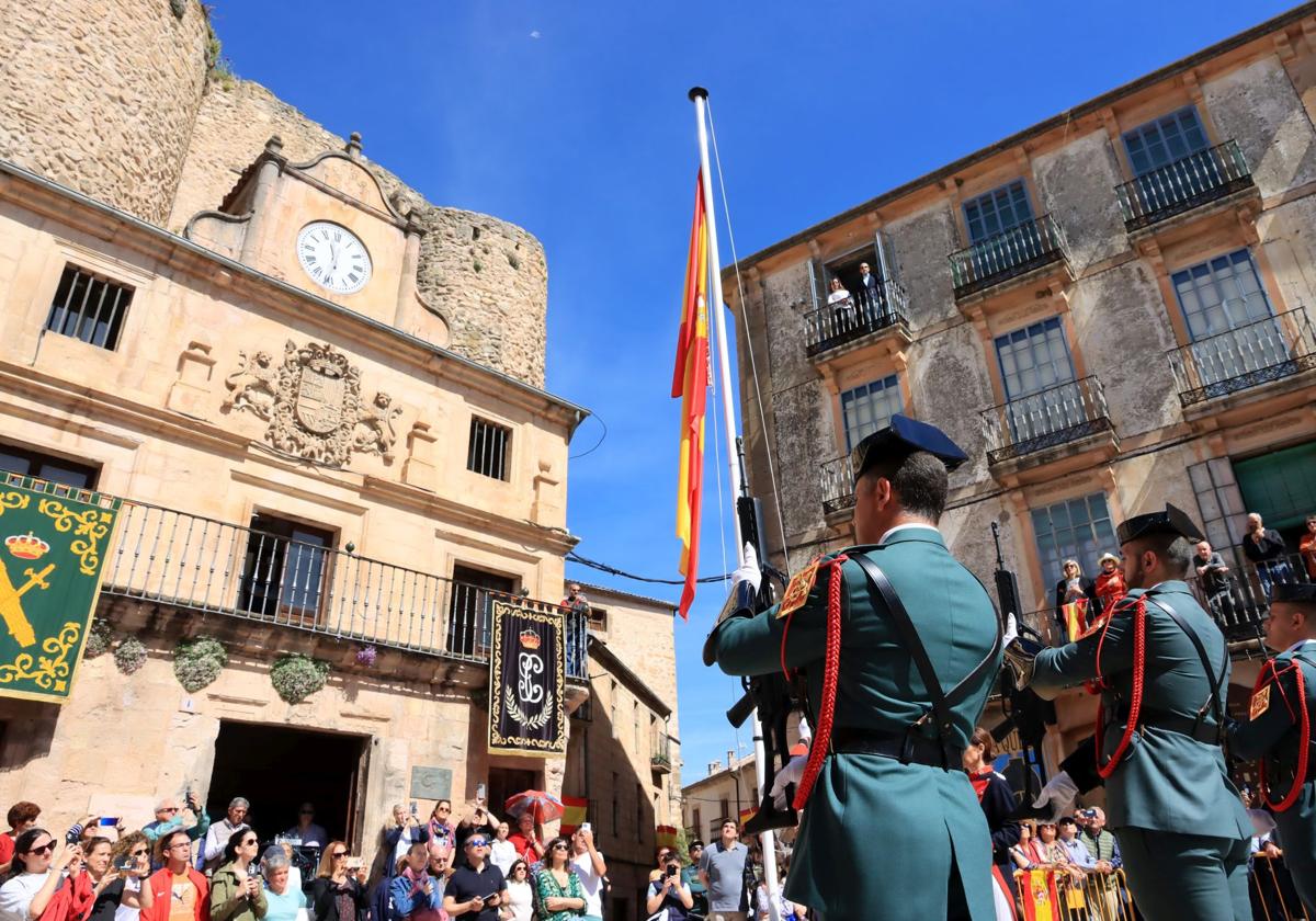 Actos de aniversario de la Guardia Civil en Sepúlveda