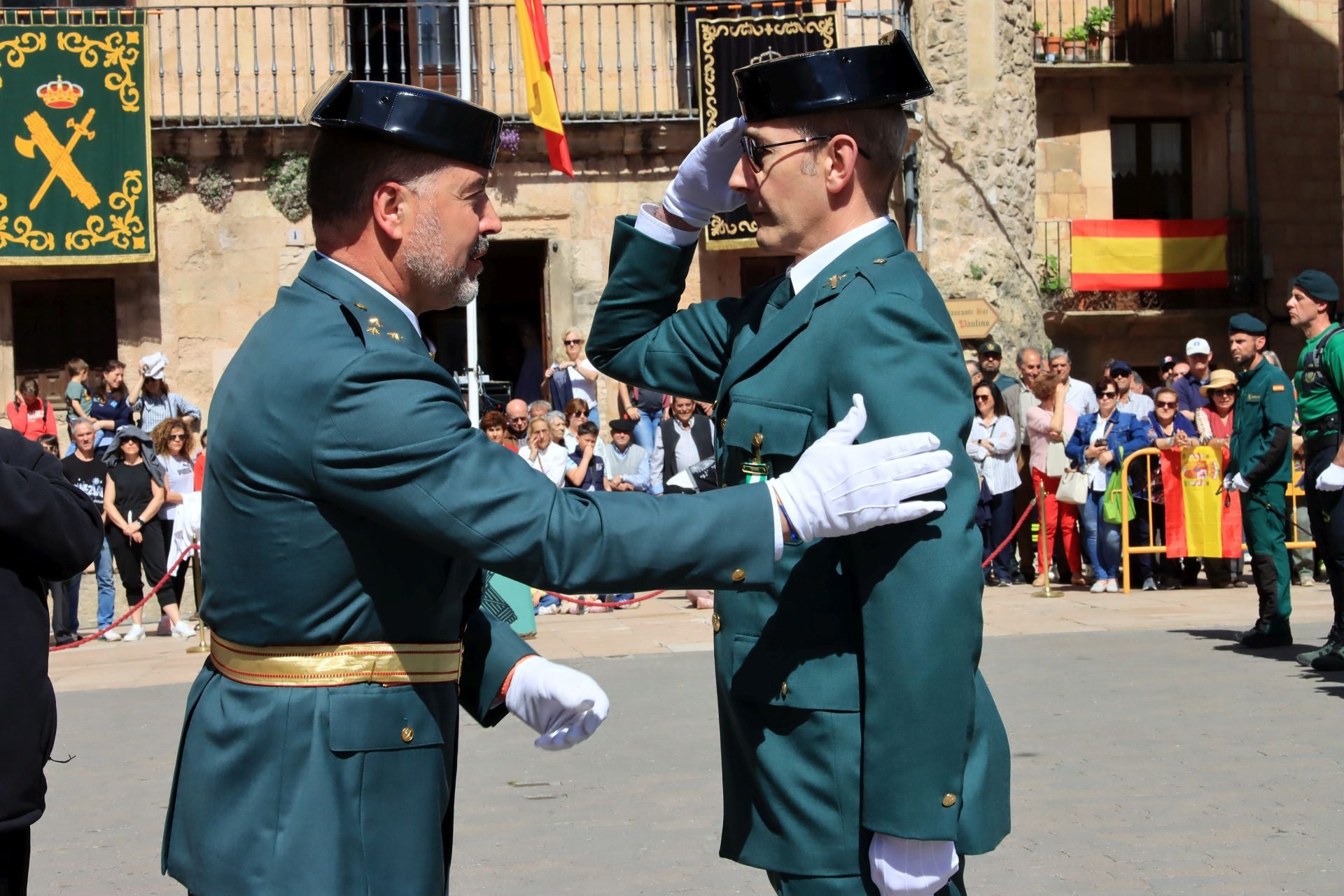 Actos de aniversario de la Guardia Civil en Sepúlveda