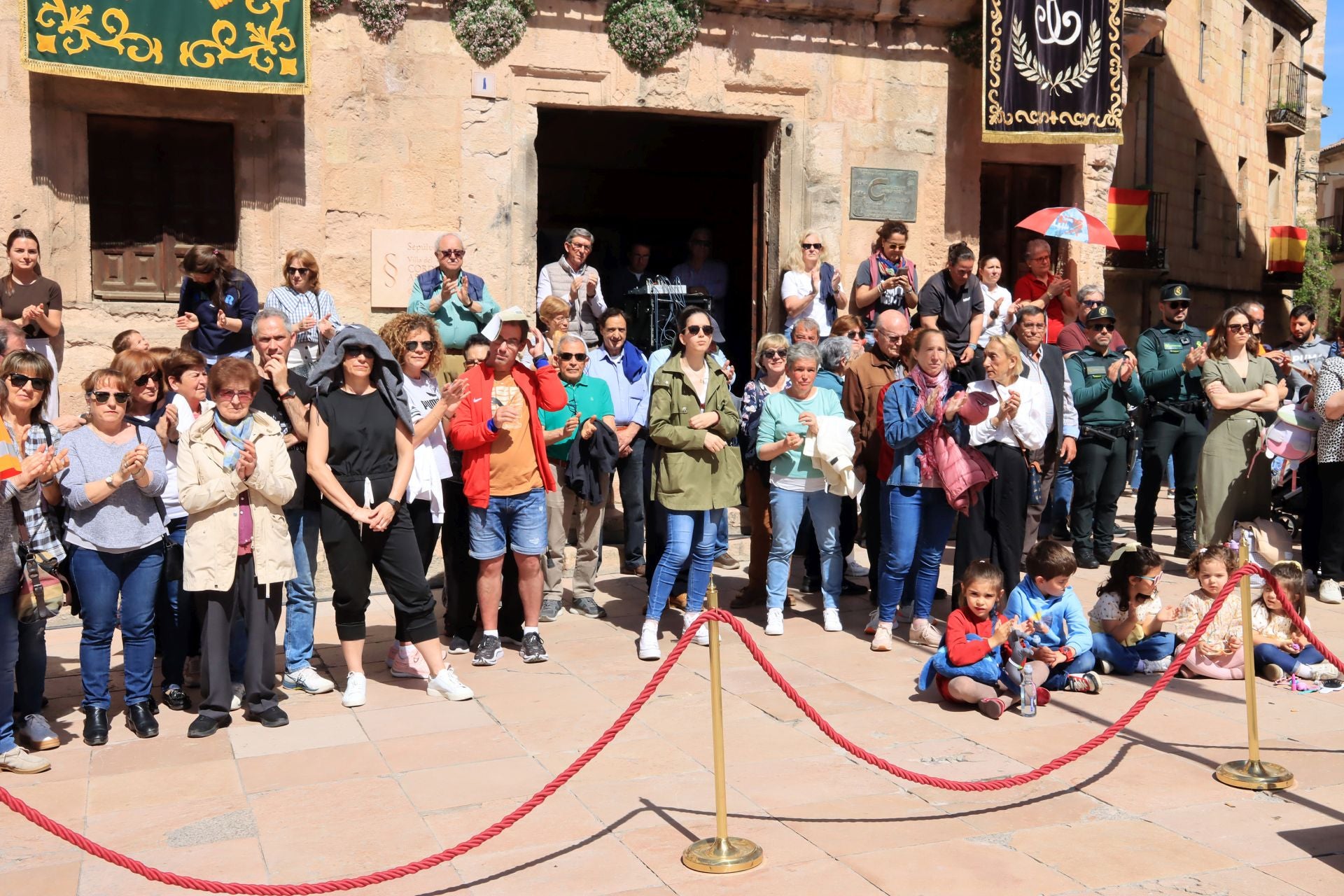 Actos de aniversario de la Guardia Civil en Sepúlveda
