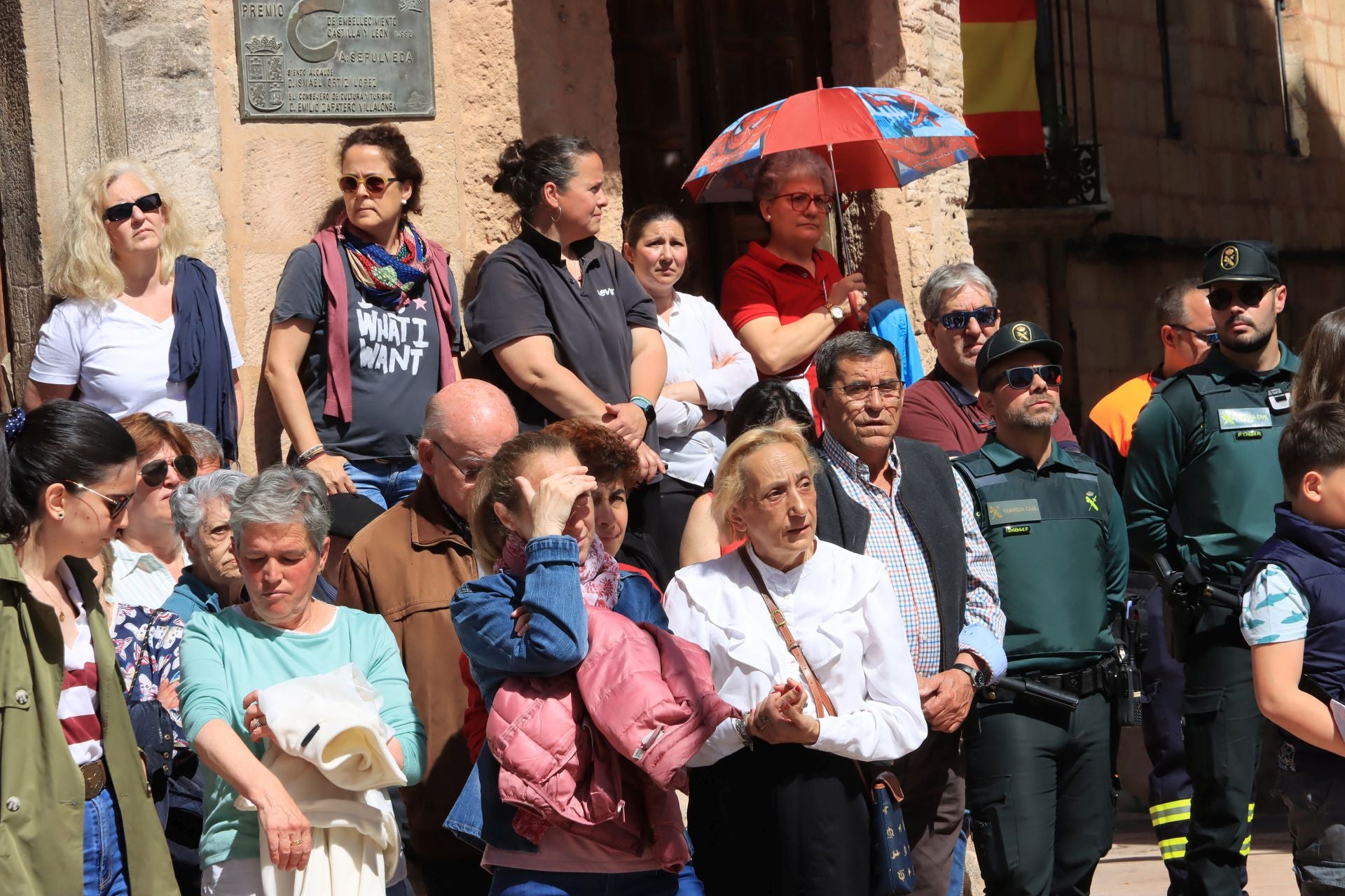 Actos de aniversario de la Guardia Civil en Sepúlveda