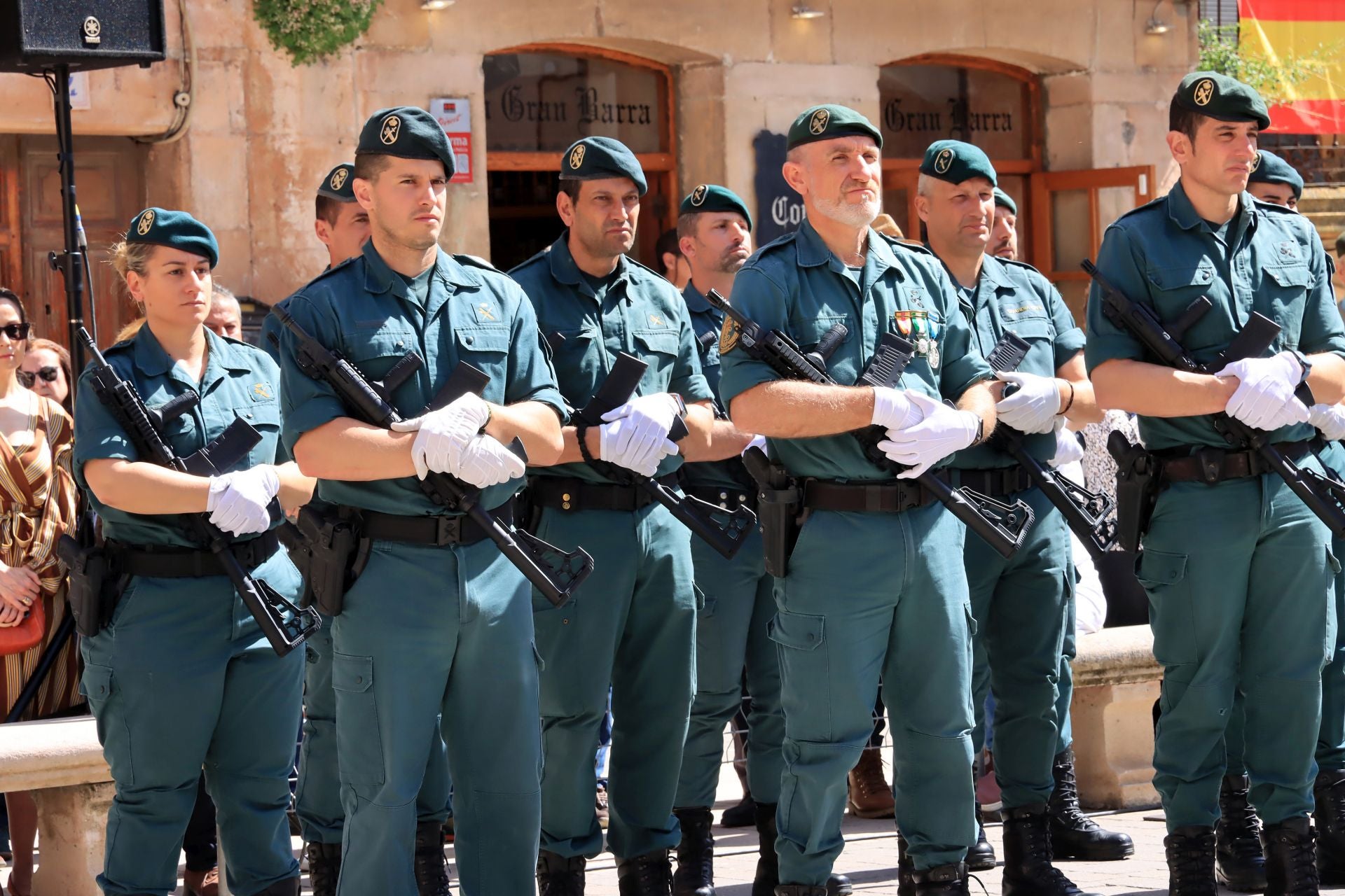 Actos de aniversario de la Guardia Civil en Sepúlveda