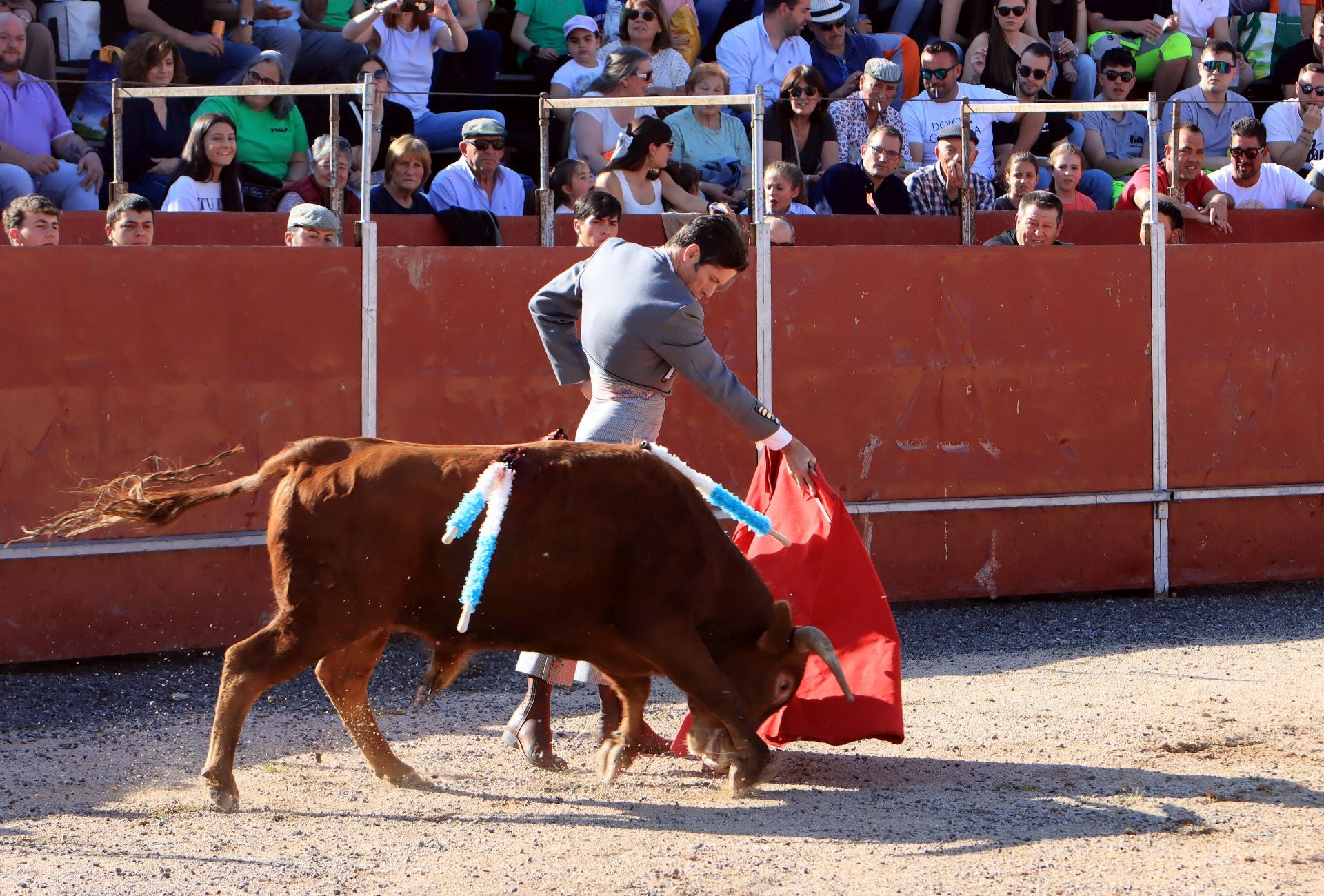 El festival taurino en La Lastrilla, en imágenes