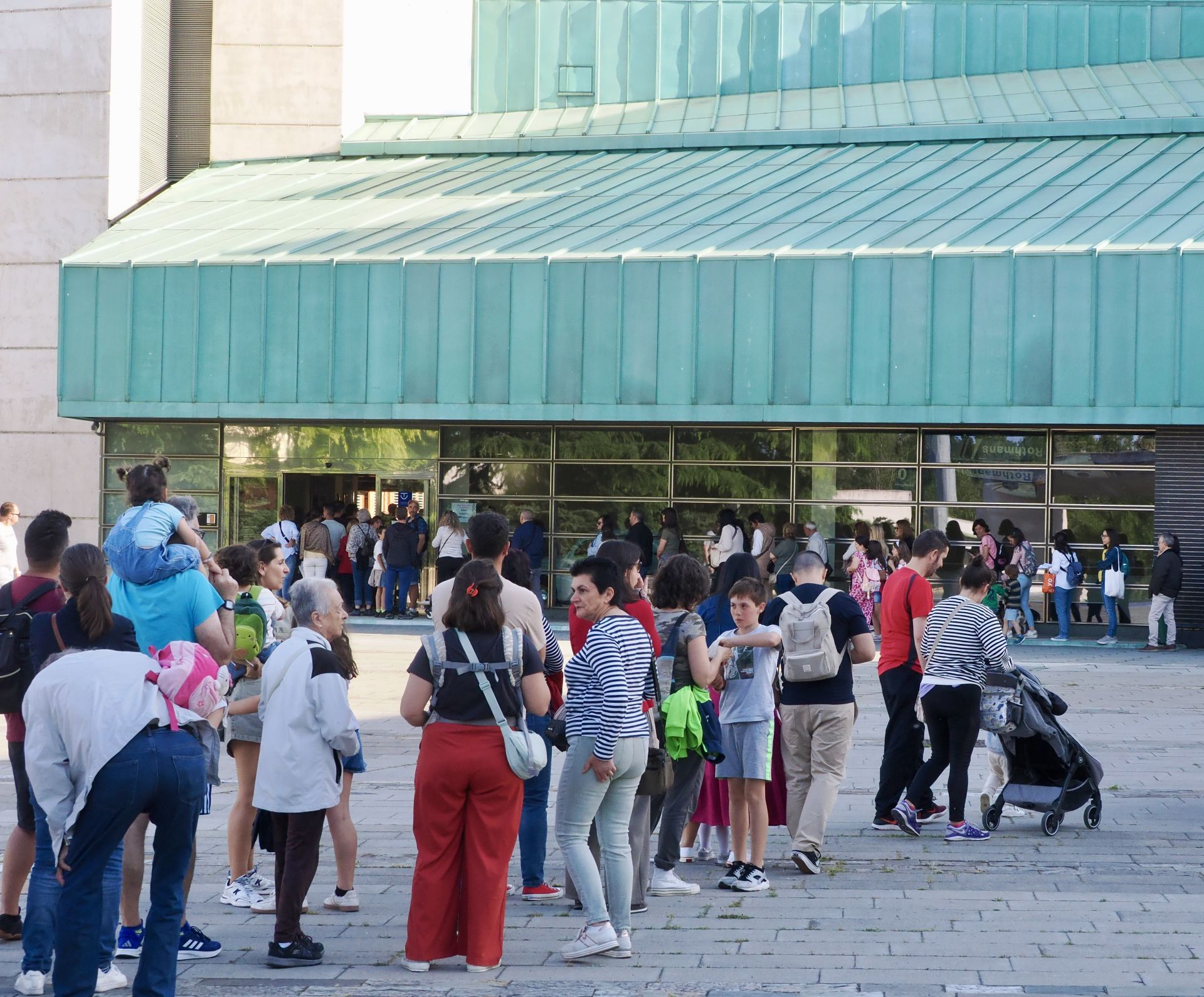 Colas en Valladolid en el Día Internacional de los Museos