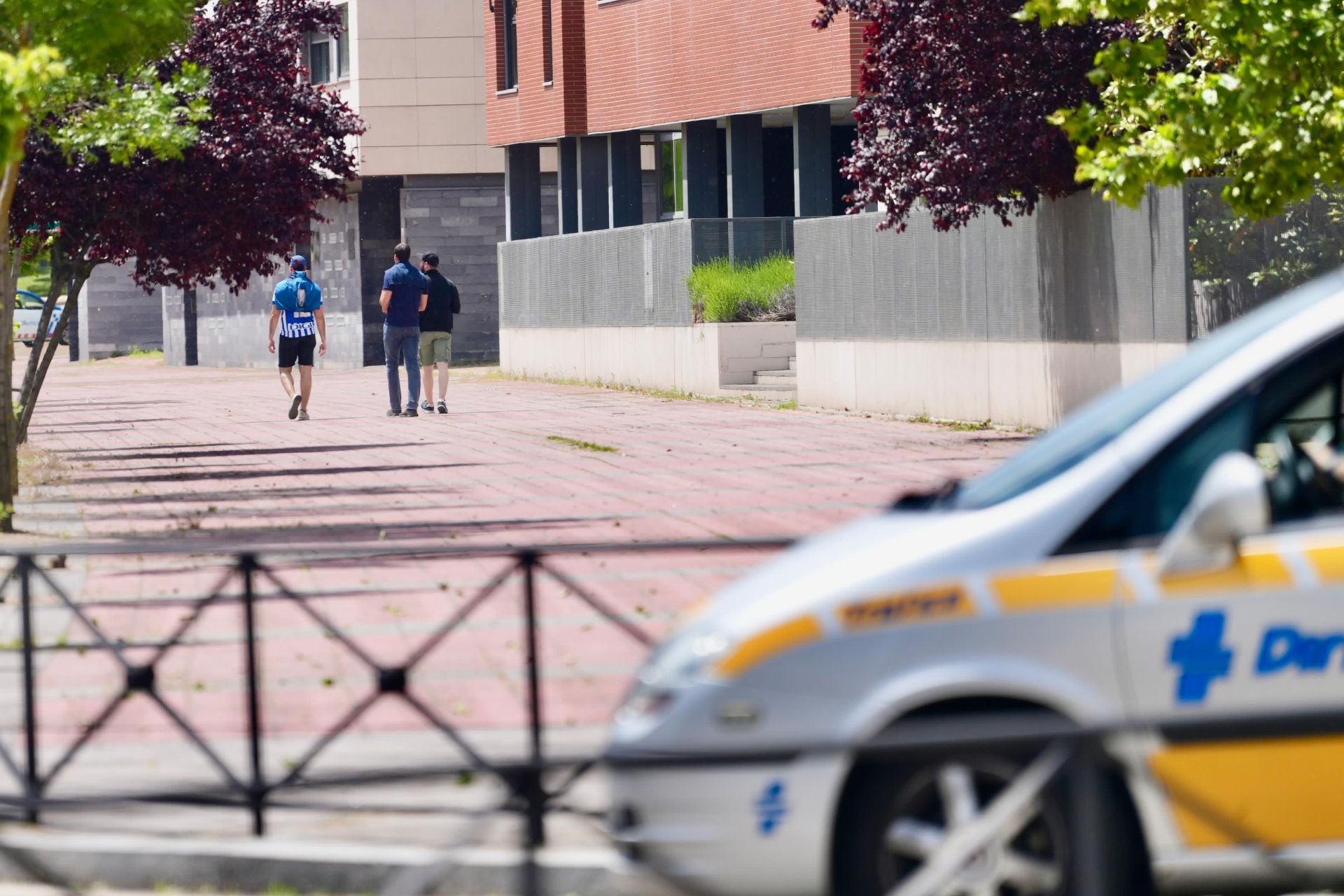 Encontronazo entre hinchas del Alavés y del Pucela en Valladolid