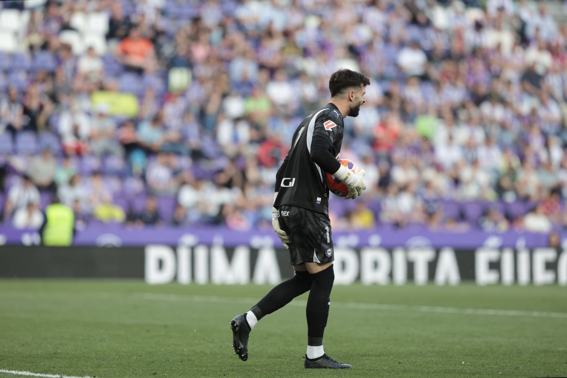 Las imágenes del partido entre el Real Valladolid y el Alavés