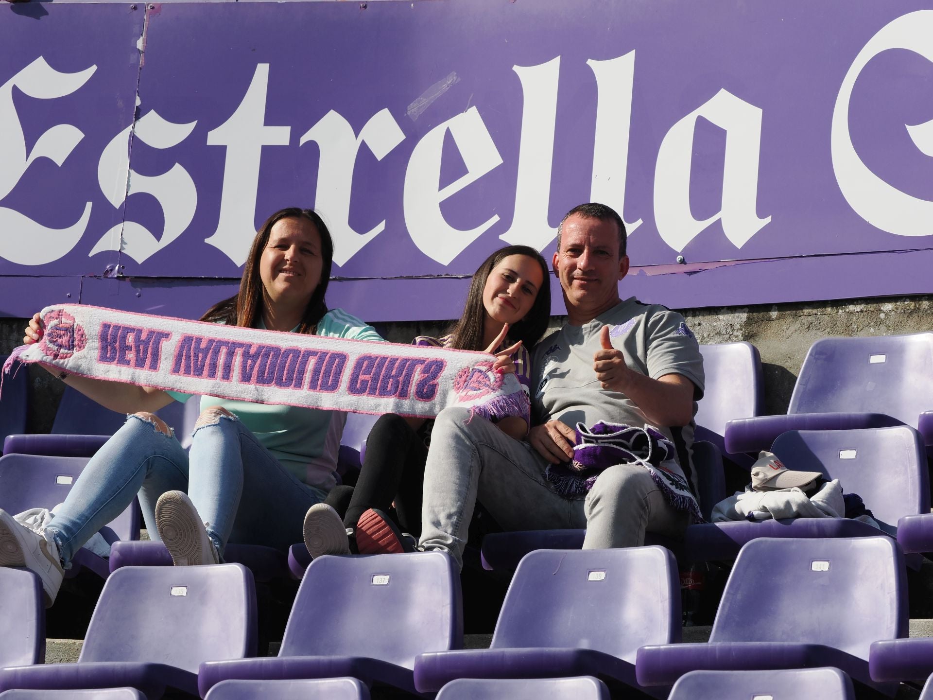Búscate en la grada del estadio José Zorrilla (2/4)