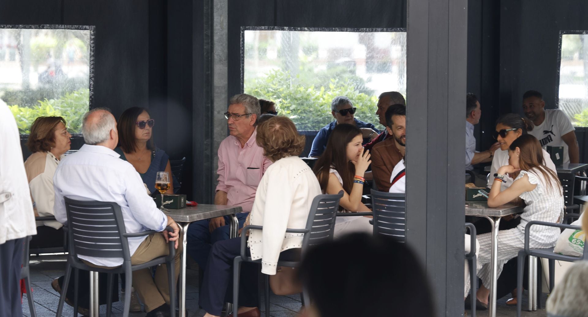 Las buenas temperaturas reactivan la hostelería en Palencia