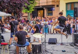 Un concierto callejero de la última edición del Día de la Música.
