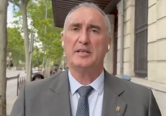 José Mazarías, en la sede de Renfe.
