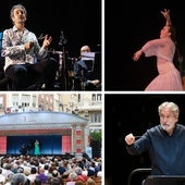 El grupo Fetén Fetén, la bailaora Rocío Molina, la gran carroza del Teatro Real y el intérprete Jordi Savall.