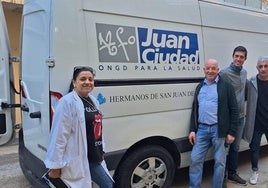 Media tonelada de comida en latas sale de Palencia hacia Ghana