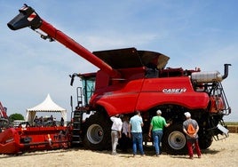 Feria de maquinaria agrícola Demoagro en Medina del Campo.