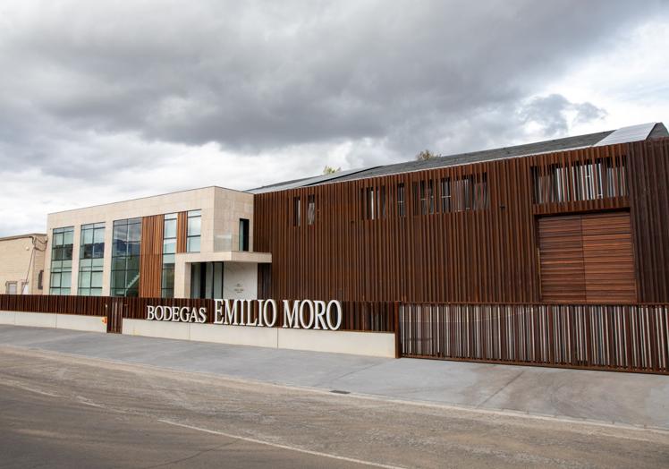 Bodegas Emilio Moro, en El Bierzo.