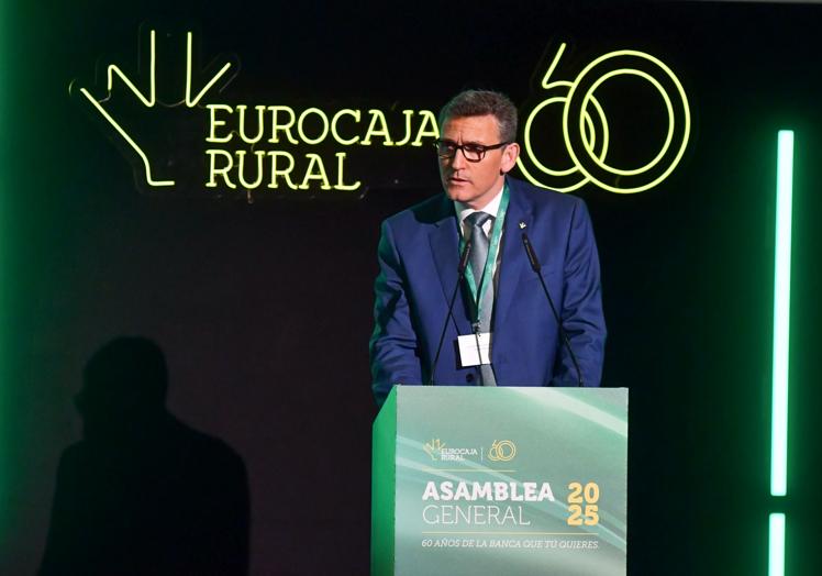 El director general de Eurocaja Rural, Víctor Manuel Martín López.