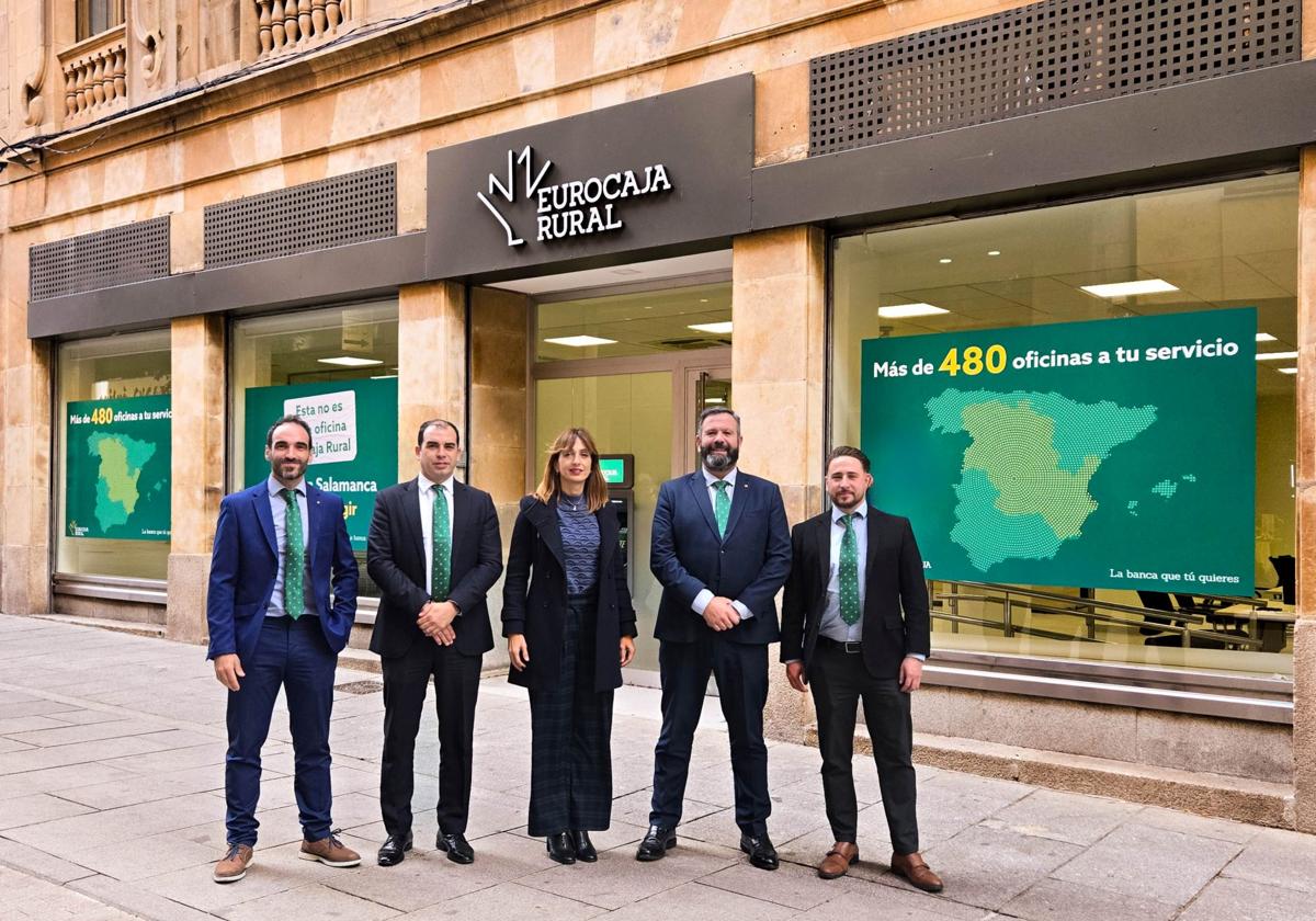 Oficina de Eurocaja Rural de Salamanca.