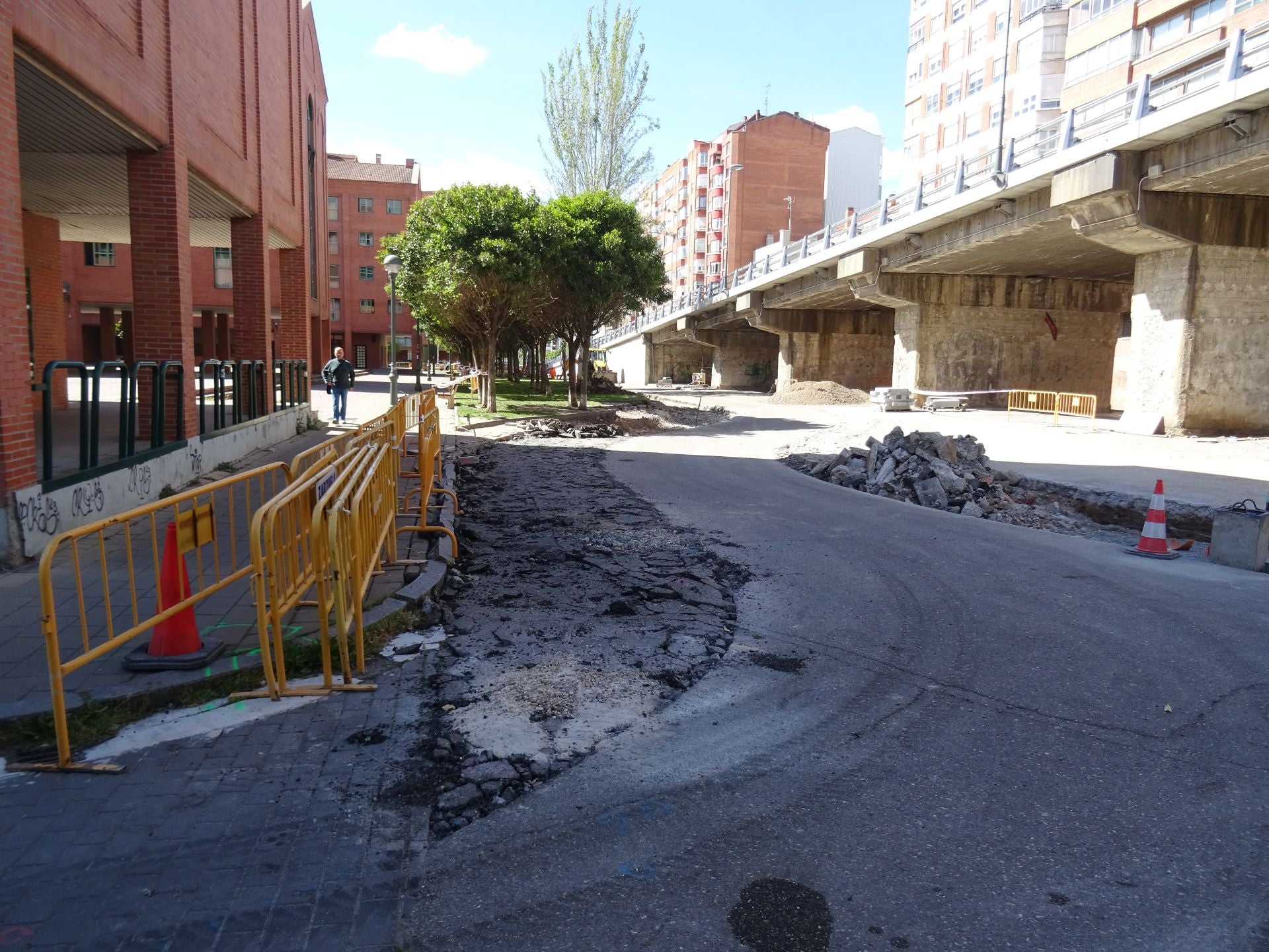 Las imágenes del estado del viaducto de Arco de Ladrillo tras las obras