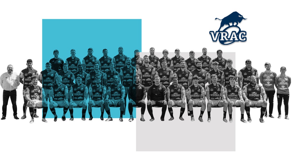 La plantilla del VRAC que disputará la final de la Copa del Rey de rugby en Valladolid