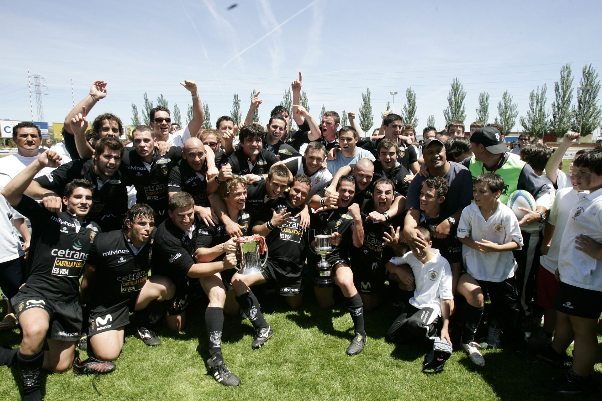 Imágenes de la final de la Copa del Rey entre el Cetransa UEMC El Salvador y el VRAC Quesos Entrepinares en 2006