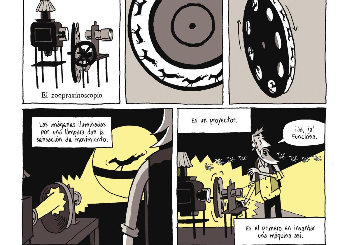 Una de las páginas de Guy Delisle.