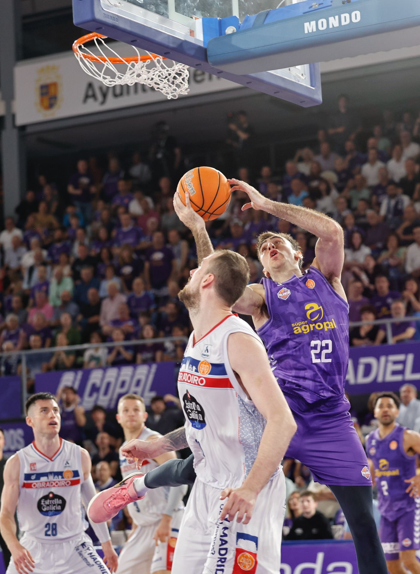 Súper Agropal Palencia 101-94 Obradoiro