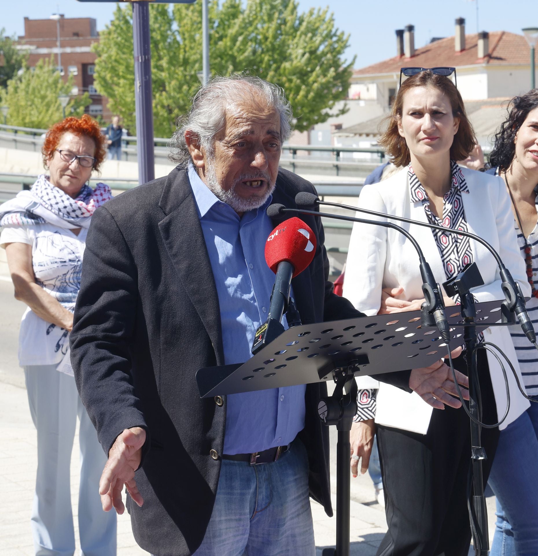 Palencia ya tiene una calle dedicada a Pilar Estébanez