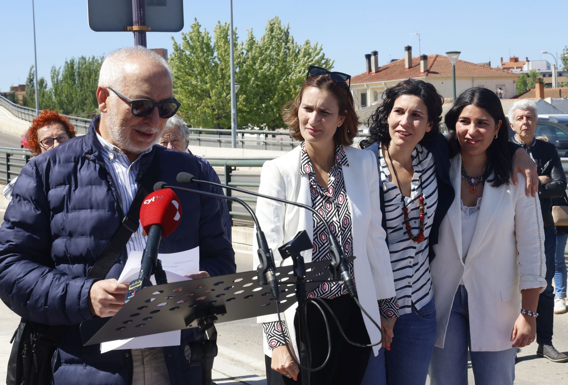Palencia ya tiene una calle dedicada a Pilar Estébanez