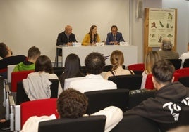 Acto de clausura del aula de Medio Ambiente.